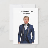 Who Has the Groom? Scratch OFF card, Bridal shower