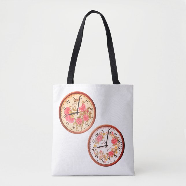Who Has the Time, Anyway - Reusable Tote Bag (Front)