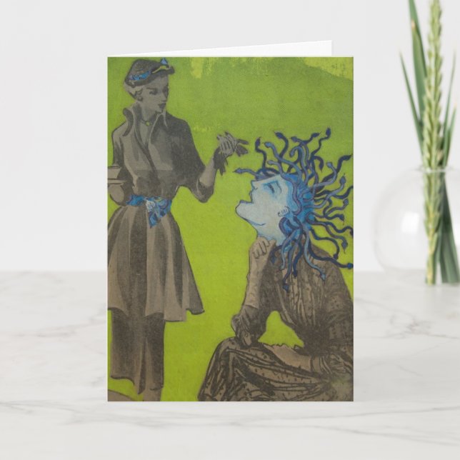 "Who invited her?" greeting card/invitation Invitation (Front)