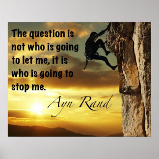 Who is going to stop me? poster