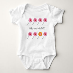 Who is My Little Lolly? Baby Bodysuit