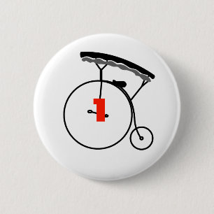 Who is Number 1? 6 Cm Round Badge