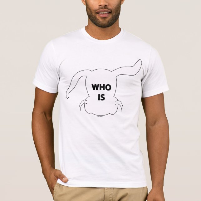Who is Professor Digley Adult T-Shirt w/back text (Front)