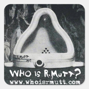 Who is R. Mutt "Fontaine" Sticker