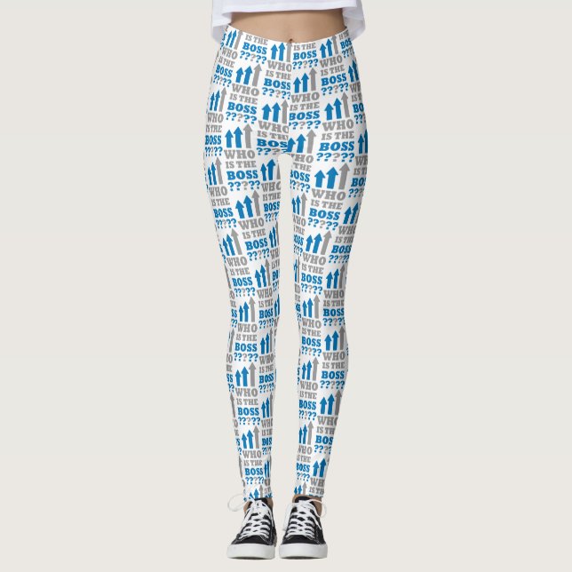 Who is the boss ? leggings (Front)