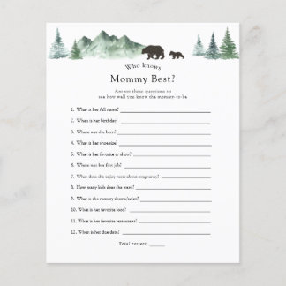 Who Knows Mummy Best