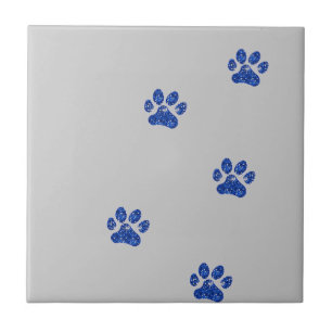 Who left the paw prints??? tile