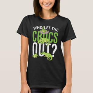 Who Let The Crocs Out Crocodile Tee For Kids