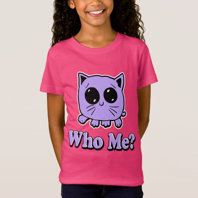 Who Me Kitty T-Shirt (Front)