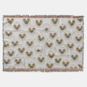 Who Me Owls Throw Blanket