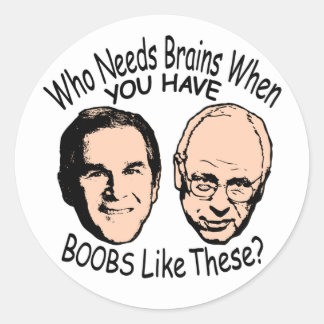 Who Needs Brains Sticker 