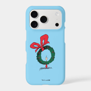 Who Peeking Through Christmas Wreath