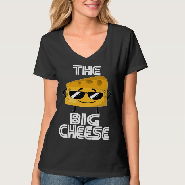 Who s Boss Here The CEO  Sunglasses The Big Cheese T-Shirt (Front)