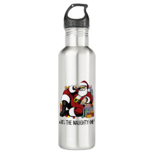 Who s the Naughty one 710 Ml Water Bottle