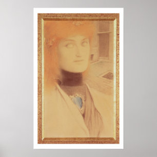 Who Shall Deliver Me? (coloured pencil on paper) Poster