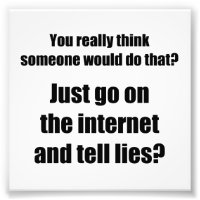 Who Spreads Lies on the Internet?