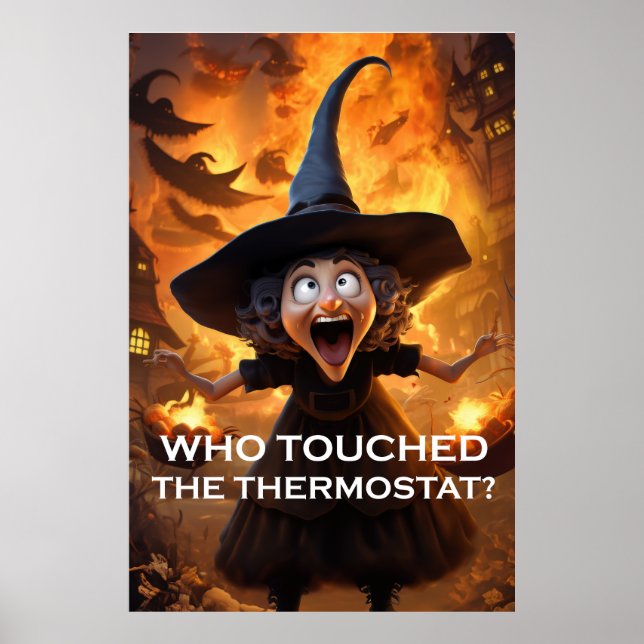 Who Touched The Thermostat? Poster (Front)