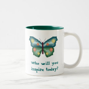 Who will you inspire today? Butterfly Mug