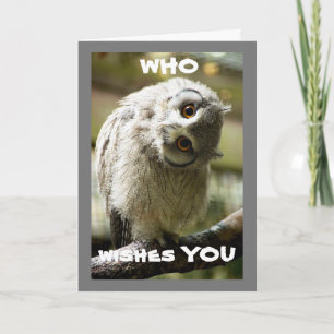 WHO WISHES "YOU" A VERY HAPPY EASTER HOLIDAY CARD