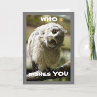 WHO WISHES "YOU" A VERY HAPPY EASTER HOLIDAY CARD