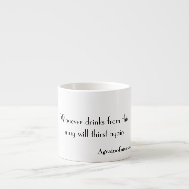 Whoever drinks from this mug (Front)