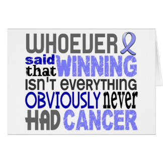 Whoever Said Prostate Cancer