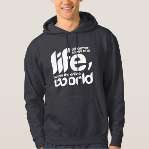 Whoever saves one life hoodie