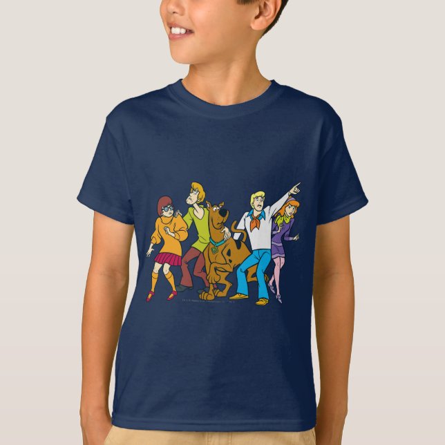 Whole Gang 13 Mystery Inc T-Shirt (Front)