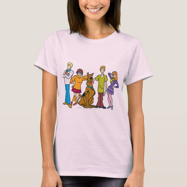 Whole Gang 14 Mystery Inc T-Shirt (Front)