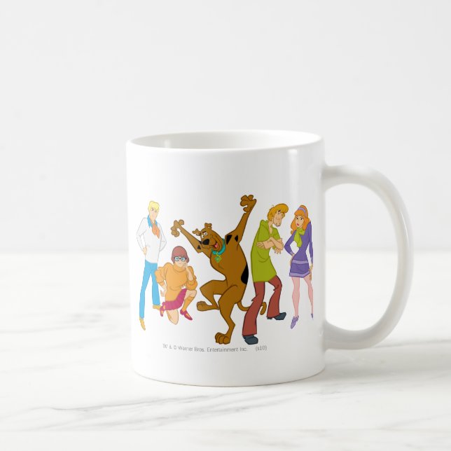 Whole Gang 16 Mystery Inc Coffee Mug (Right)