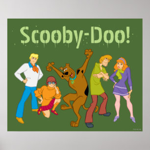 Whole Gang 16 Mystery Inc Poster