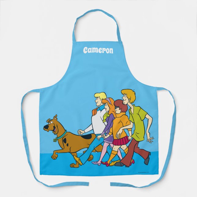 Whole Gang 18 Mystery Inc Apron (Front)