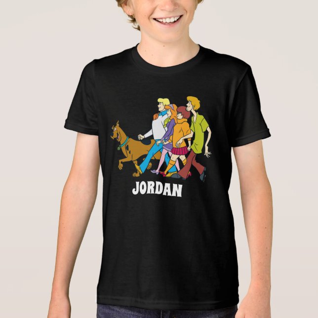 Whole Gang 18 Mystery Inc Tri-Blend Shirt (Front)