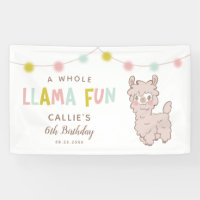 Whole Llama Fun Cute Birthday Party