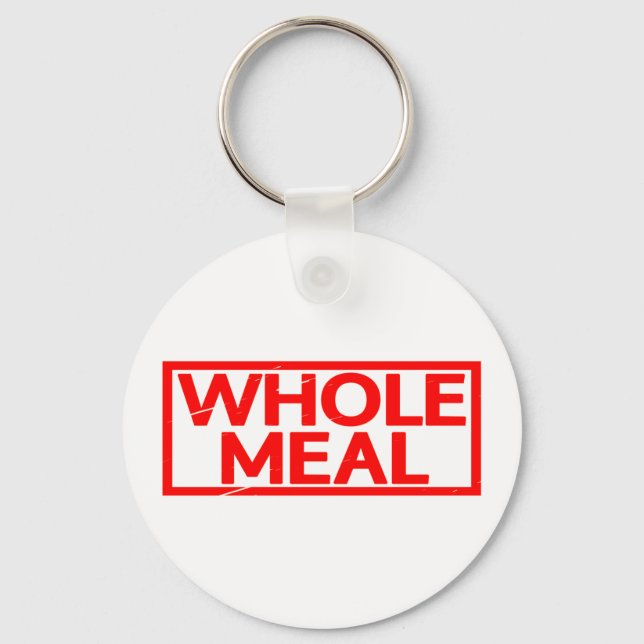 Whole Meal Stamp Key Ring (Front)