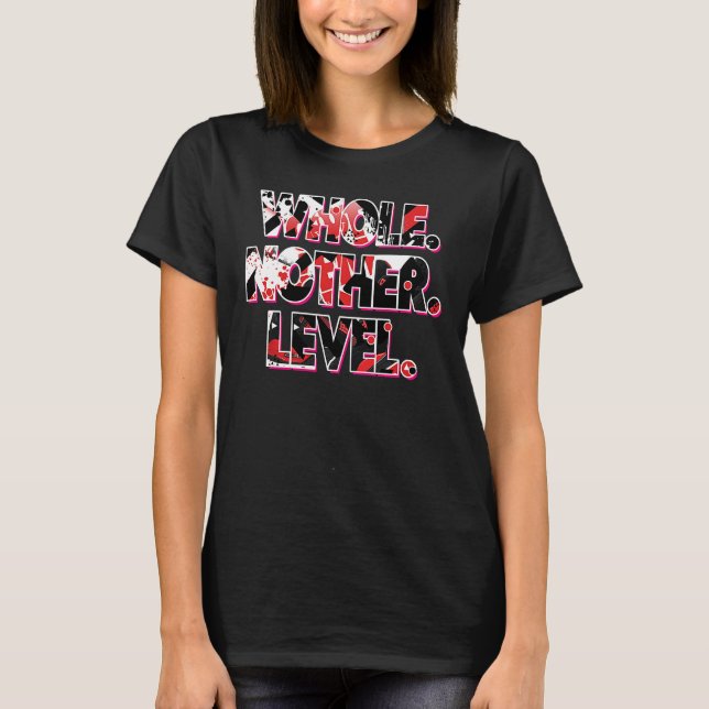 Whole Nother Level Red Thunder 4s T-Shirt (Front)