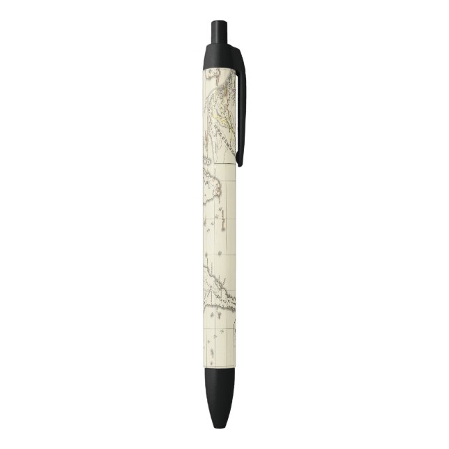 Whole of the UK Black Ink Pen (Bottom (Vertical))