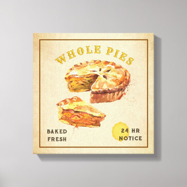 Whole Pie Sign Apple (Front)
