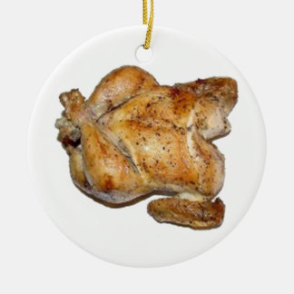 Whole Roast Chicken Ceramic Tree Decoration