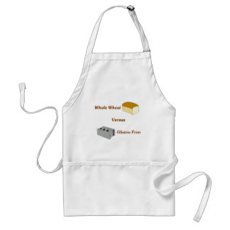 Whole Wheat Versus Gluten Free Standard Apron