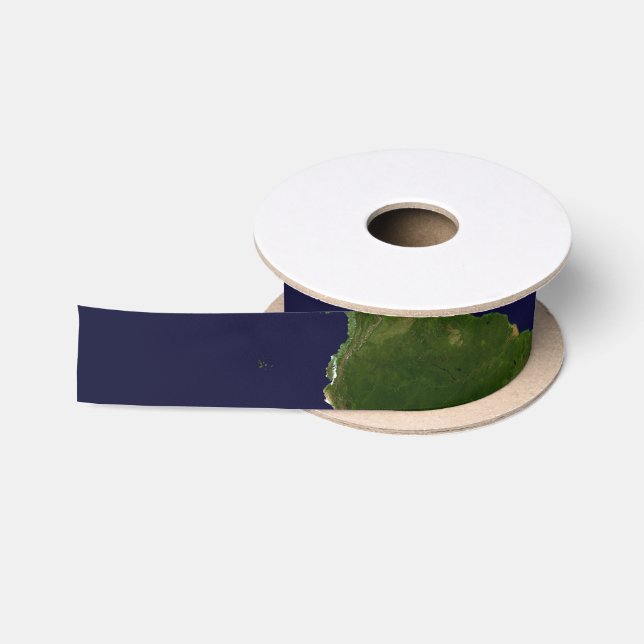 Whole World - Planet Earth Satin Ribbon (Spool)