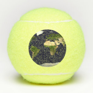 Whole World - Planet Earth Tennis Balls