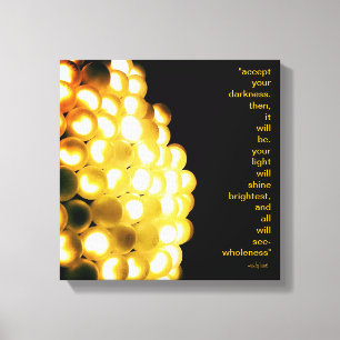 wholeness canvas print
