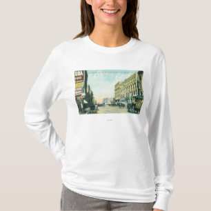 Wholesale District Scene on Los Angeles Street T-Shirt