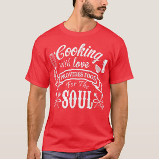 Wholesome Family Cooking With Love Kitchen Cook &  T-Shirt