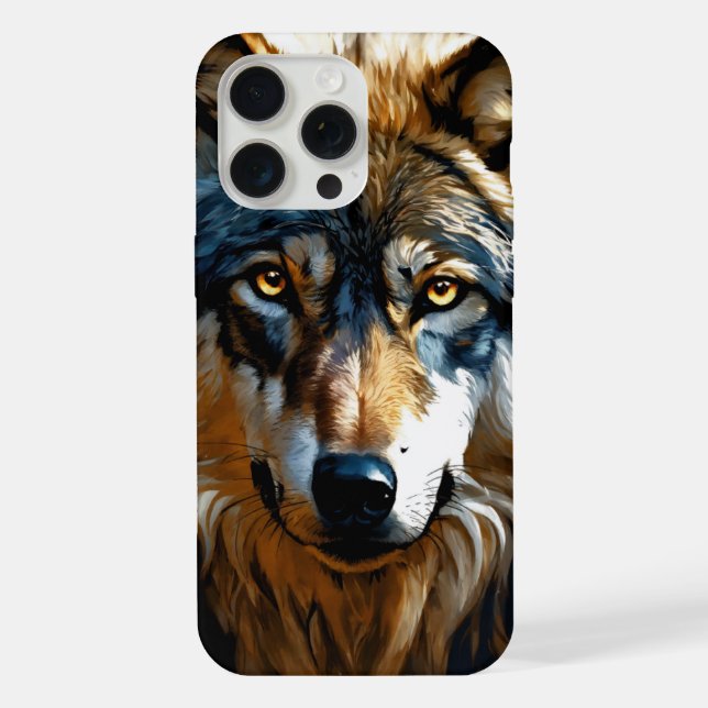  Wholf  iPhone Case (Back)