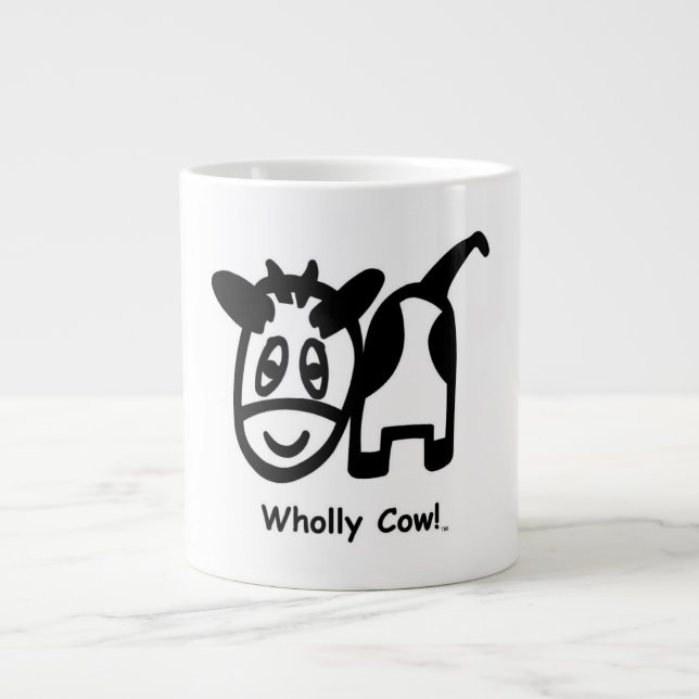Wholly Cow Jumbo Mug (Front)