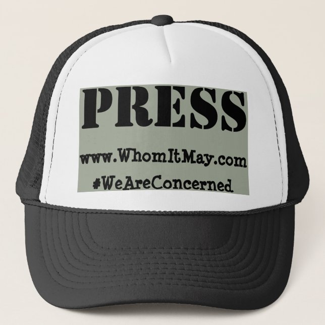 WhomItMay.com - PRESS Hat (Front)