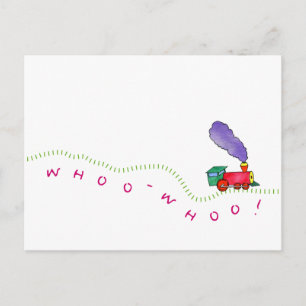 Whoo-Whoo!  Postcard