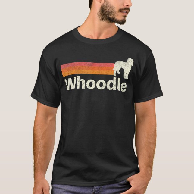 Whoodle Mum Dad Dog T-Shirt (Front)